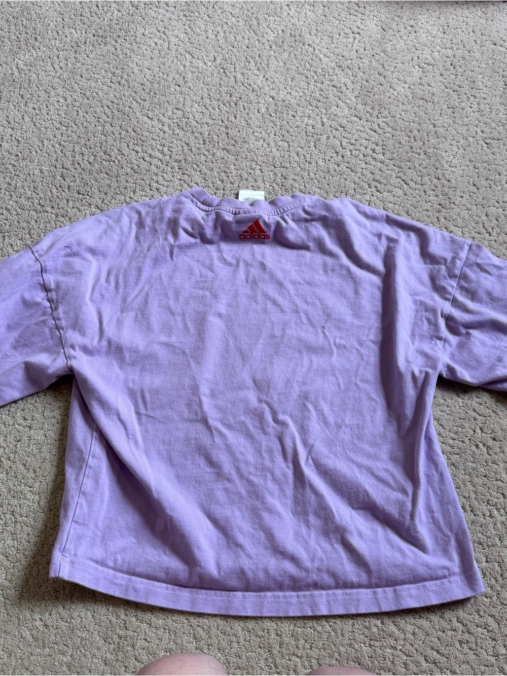 Adidas X Farm Rio Graphic Tee Women’s Short Sleeve Shirt Purple Palm Tree XS - Picture 7 of 8